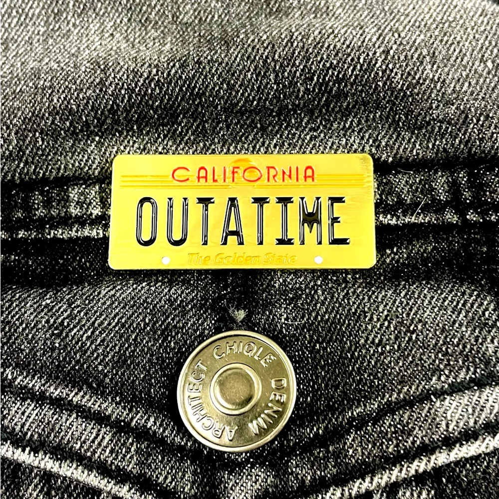 Back to the Future 1.5 Inch Enamel Pin